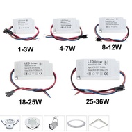 ตัวจ่ายไฟ LED สำหรับไดรเวอร์คงที่,หม้อแปลงไฟฟ้าดาวน์ไลท์ LED 3W-24W AC85-265V 300mA 280mA