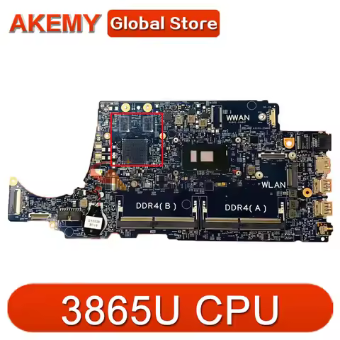For Dell Latitude 3480 3580 Laptop Motherboard 16852-1 I3-6006U I5-6200U i3-7100U i5-7200U UMA GPU 2