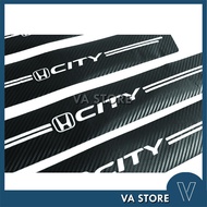 Honda City GM6 6TH 2016 - 2023 Door Step Sticker Protector Fit Va Store Car Accessories