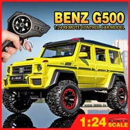KLT 1:24 Mercedes-Benz G500 Alloy Remote Control Car Diecast Model Car Alloy Cars Toys Collection Gi