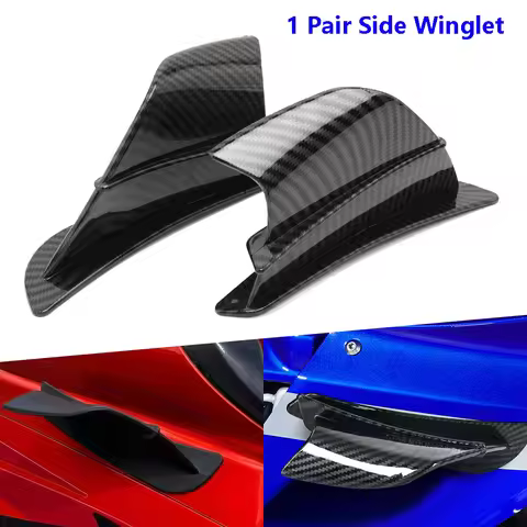 For YAMAHA YZF R1 R6 R7 MT07 MT09 MT10 BWS RS JOG JOE GP Honda Cbr650r CBR1000RR Cbr500r Winglet Aer