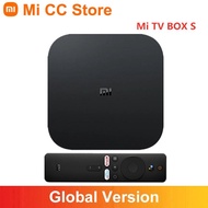 Original Global Version Mi TV Box S 9.0 Set 4K HDR Quad Core Smart 2GB 8GB 2.4GHz/5GHz WiFi Built-in Chromecast kuiyaoshangmao