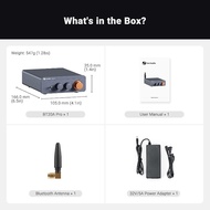 Fosi Audio BT20A Pro Bluetooth 5.0 Amplifier 300W x2 Wireless Amp TPA3255 2 Channel Mini Class D Int