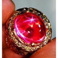 permata ruby star burma top 6 ray star tajam HQ crystal