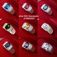 cincin lelaki silver 925, cincin permata lelaki silver, cincin perak 925 lelaki, silver 925 men ring