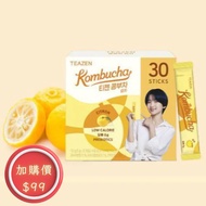Teazen 乳酸菌益生元康普茶 30條 柚子味|Teazen Kombucha 30 sticks Citron Flavor