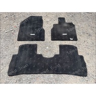 (USED) Hitam Black Karpet Kereta Car Floor Mat Carpet Mats (1 set) Nissan Murano Z50 TZ50 PNZ50 JDM Japan