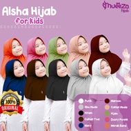 Lebayt9f9e instant hijab for school children PG Kindergarten Elementary School Middle School Alsha S