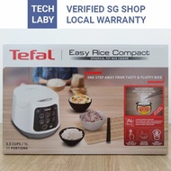 Tefal 1L Compact Smart Rice Cooker AI Fuzzy Logic RK7301 (Tefal SG Warranty)