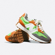 Kobal NEW BALANCE NB 327 Classic Replica Two-Color Stitching MS327SFA Fluorescent Green Gray Men Wom