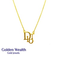 ⭐️916  Gold Necklace Luxury Design