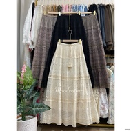 Moodis - Aretha Lace Skirt Bohemian Maxi Skirt Lace Skirt Long Skirt Maxi Skirt