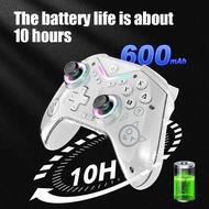 TECHCHIP-Game Console Wireless Game Controller Programmable Gamepad Hall Joystick Support for Switch