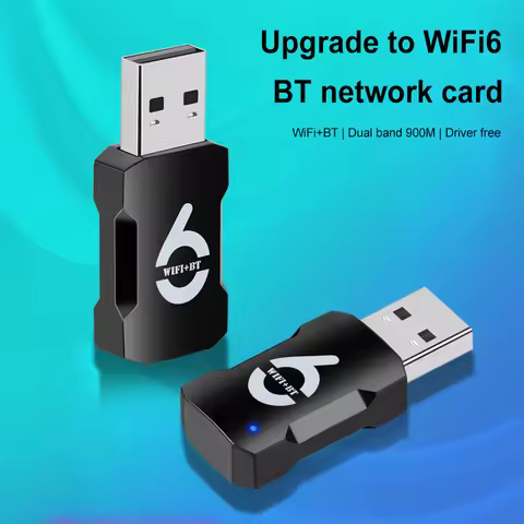 AX915 WIFI 6 USB WiFi Bluetooth Adapter Dual Band 2.4/5.8Ghz Wireless External Receiver 900Mbps WiFi
