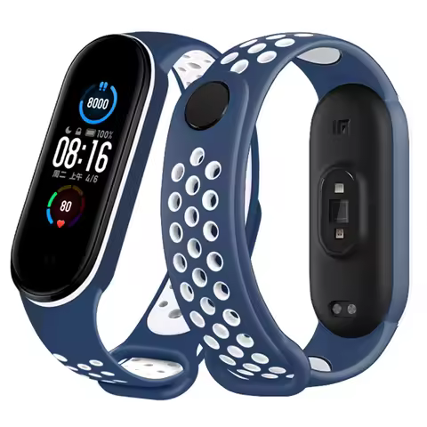 Silicone Strap for Xiaomi Mi Band 7 6 5 4 3 Sport Replacement Bracelet Correa Xiaomi Smart Band 7 6 