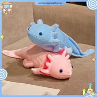 ALLGOODS Colorful Newt Plush Toy, Plushie Axolotl Salamander Plush Toy, Peluche Newt Fish Salamander