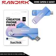 SANDISK CREATOR PHONE DRIVE FOR IPHONE (LIGHTNING & USB-C)