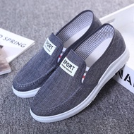 Korea Ready Stock kasut sukan lelaki kasut lelaki sneakers casual Kasut Kain Beijing Lama Kasut Lela