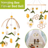Baby Crib Nursery Mobile Bamboo Wood Mobile Baby Wind Chimes Cute Baby Crib Mobile Toy Soothing Crib