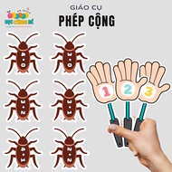 Hard addition and pressing educational tools set, Math toys for children GC_002