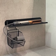 Hair Straightener Hair Dryer Perforation-Free Installation Dyson Hair Straightener Bracket Bathroom 