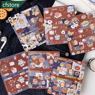 CFSTORE 10Pcs Kids Christmas Reward Tear Scratch Card Self-adhesive Stickers Tear Off Card Xmas Stic