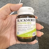 Blackmores Vitamin B12 100mcg 75 Tablets 75粒