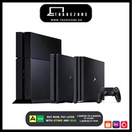 [Tradezone] (Pre-owned) PlayStation 4 / PS4 Fat / PS4 Slim / PS4 Pro 500GB 1TB 2TB