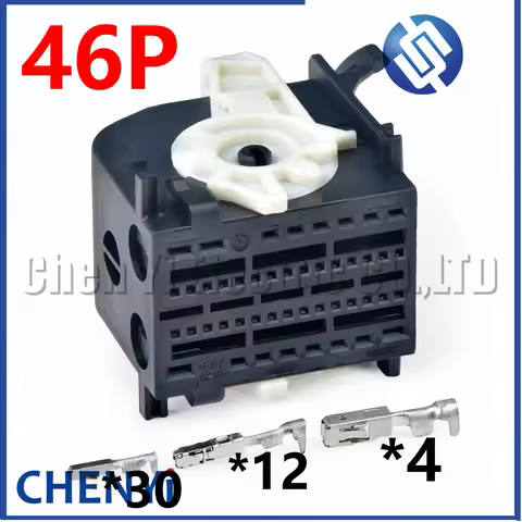 46 Pin Automotive connector N7D 42116600C 42116500C 5Q0937702 For VW Audi BCM J519 Body Power Grid C