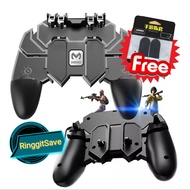 AK66 PUBG Game Gamepad For Mobile Phone Shooter Trigger Fire Button Game Controller Joystick Metal T