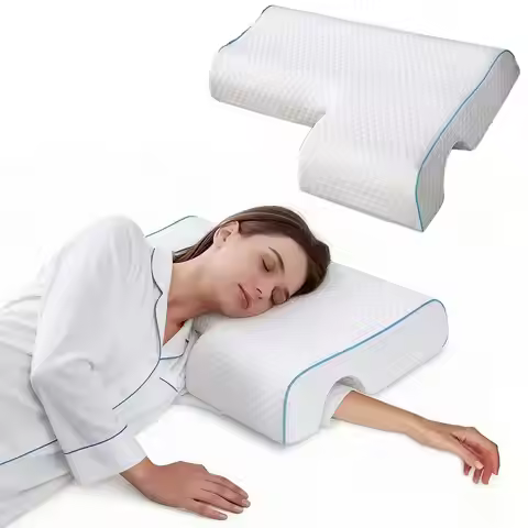Cuddle Pillow For Adults, Breathable Memory Foam Hug Pillow With Slow Rebound - Cuddle Sleep Pillow 