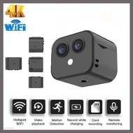 4K Full HD Mini Cam WiFi Night Vision Camera IR Motion Detection Security Camcorder HD Video Recorder Two-way Camera Pho