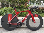 紅色 S 碼 JAVA VITTORIA AIR 維多利亞 SHIMANO 電變24速 碳纖維公路車 送水架前後蛙燈