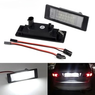 2Pc CANbus Led Number License Plate Lights For BMW E63 E64 E81 E85 E86 E87 650i M6 Z4 645Ci Car-Styl
