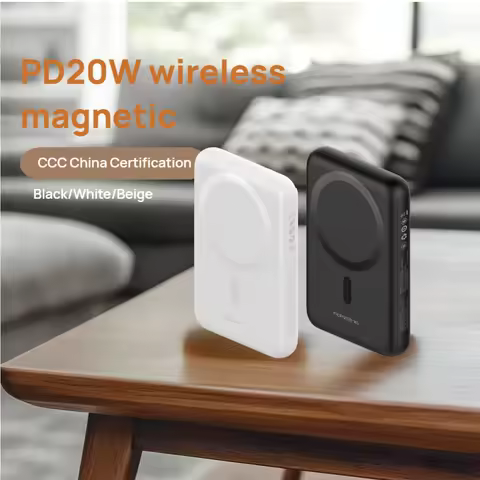 FERISING CCC Certified] 10000mAh Magnetic Wireless Power Bank Type C 20W PD Fast Charging for iPhone