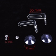 Acrylic Fish Tank Baffle Baffle Transparent Corner Code Fixed Buckle Adjustable Fish Tank Baffle Baf