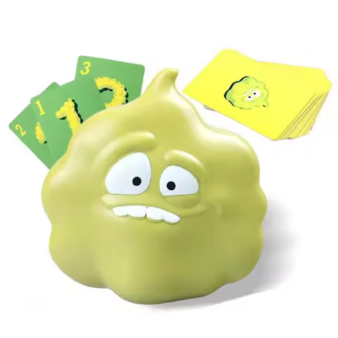 Interactive Tricky Board Game with Fart Cloud Cards - Funny Gas Jokes for Kids' Indoor Entertainment