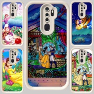 M-113 Beauty and The Beast White Casing for OPPO A5 A39 A9 2020 Reno 2Z A37 2F F11 A83 Pro