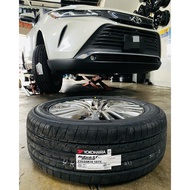 YOKOHAMA AE61 235/55/19 235/55R19 2355519 235-55-19 235 55 19 5 YEARS WARRANTY FREE INSTALLATION AND