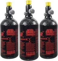 Maddog 48/3000 Aluminum Compressed Air HPA Paintball Tank with Regulator -   PCP - Fresh Hydro Date 