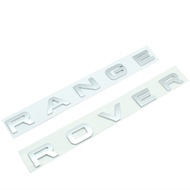 3D ABS RANGE ROVER Letter Logo Car Front Hood Emblem Badge Decal Rear Trunk Letters Sticker For Land