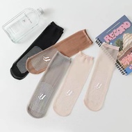 MATA Moudah Socks TransparentWanita 7037 Stocking Model Stocking Model Socks With Anti-Slip Gel Slip