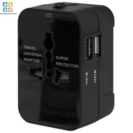 Travel Adapter Universal Double USB Plug Adapter Portable International Power Plug Charger Adapter S