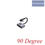 Ugreen 60715 7cm 90 degree angle USB type C to 3.5mm Adapter with chipset supporting CM193 power por
