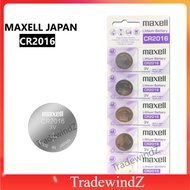 🔥Original Maxell Lithium Cell  Battery CR2016 Remote Battery Watch Battery Super Heavy Duty