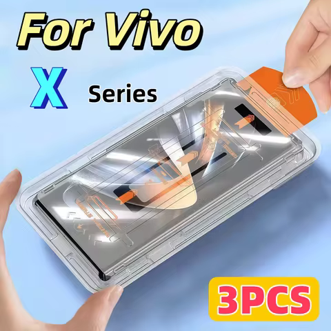 3PCS For VIVO X21 X23 X27 X50 X60 X70 X100s X200Promini Screen Protector Toughened Glass Phone With 