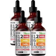 (1 Pack) Vitamin B12 and B6 Liquid Drops B12 Sublingual Vitamin B Complex - B 12 Vitamin 5000mcg - B