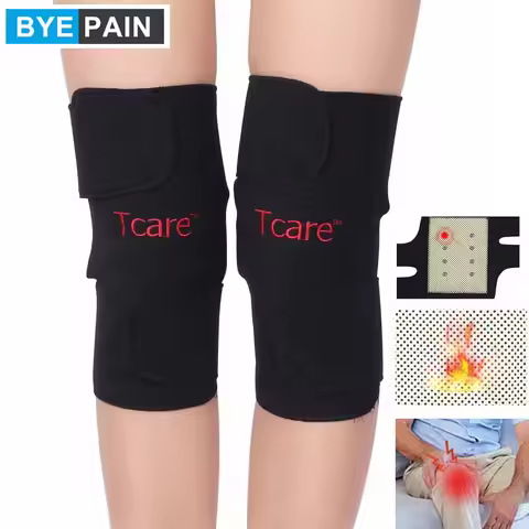 1Pair BYEPAIN Tourmaline Self Heating Kneepad Magnetic Therapy Knee Support Arthritis Knee Pain Reli