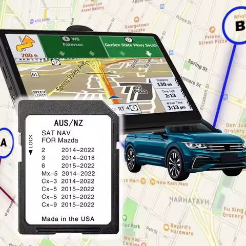 for Mazda 2 3 6 CX3 CX5 CX8 CX9 MX5 Connect 1 System Update 2024 Australia New Zealand maps Navigati