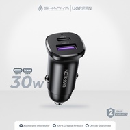 UGREEN Car Charger 30W Type C and USB A Slot QC PD Car Charger Ugreen Car Charger Ugreen 25845